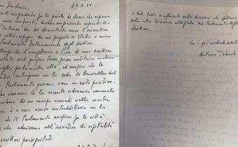 Lettera Antonio Tabucchi a Paolo Fontanelli
