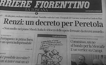 Renzi decreto per aeroporto Peretola Corriere fiorentino