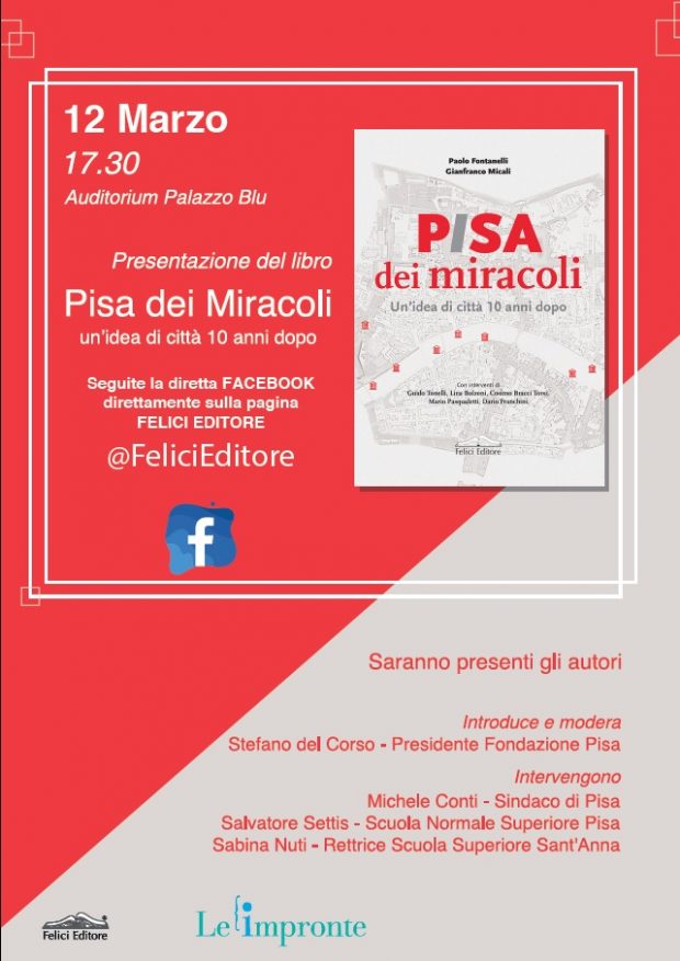Pisa dei Miracoli 12 marzo Locandina